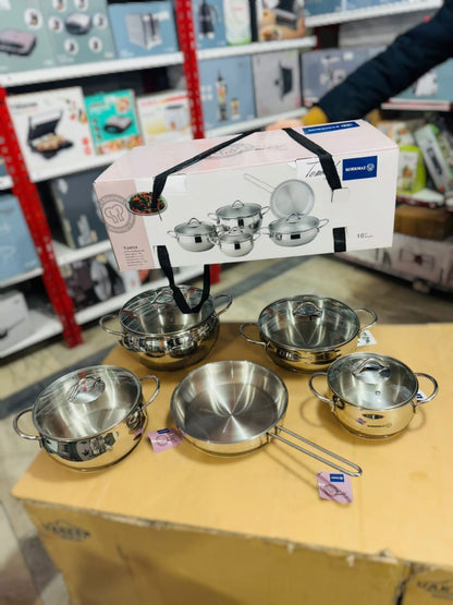 Korkmaz Tombik 9pcs Cookware Set HY-8608