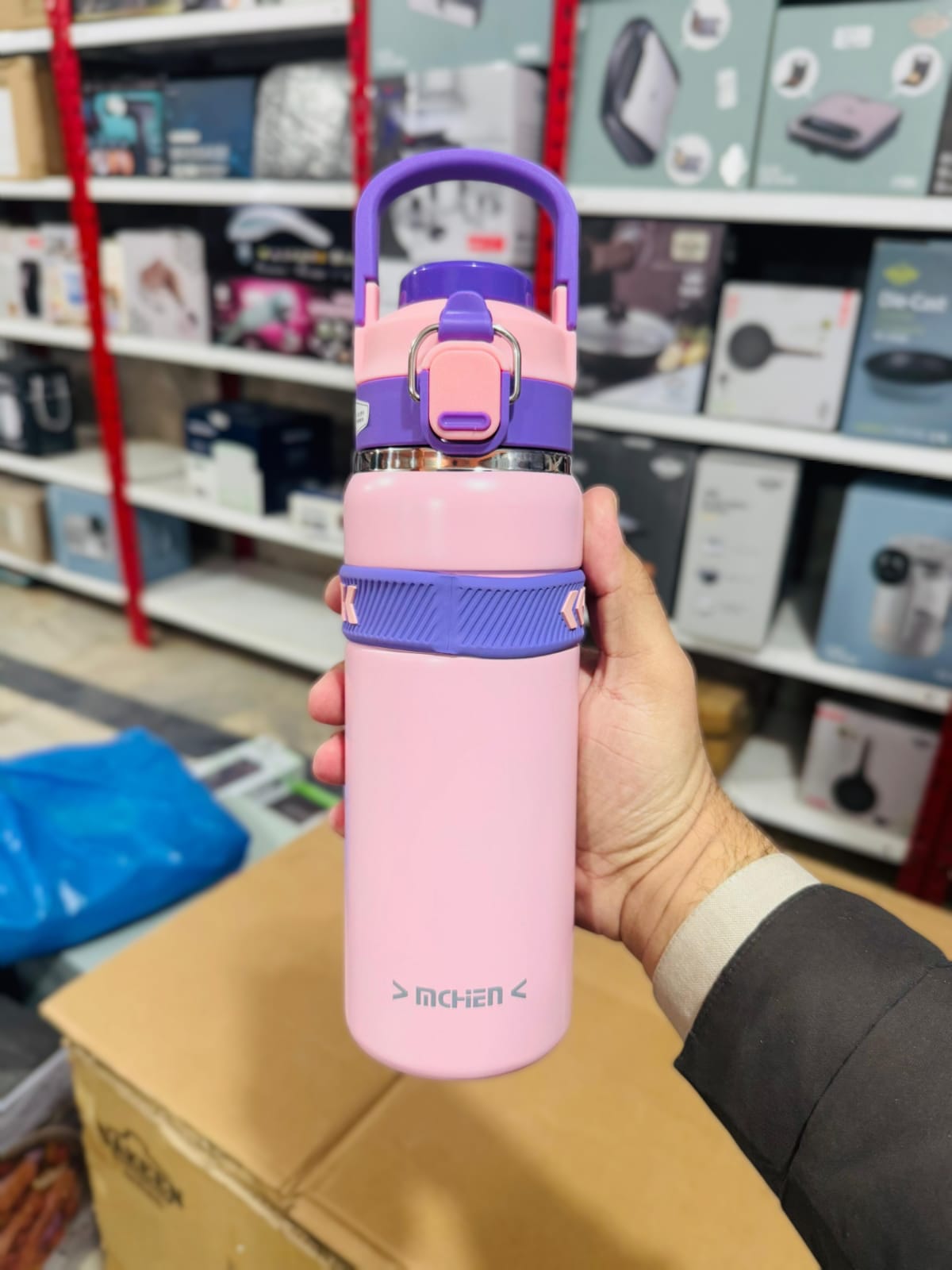 Mchen 2 in 1 Sports Water Bottle 750ml