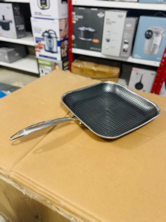 Honeycomb Induction Based Grill Pan 30cm