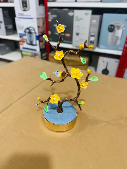 Apricot Tree with bird Home Decor Show Piece