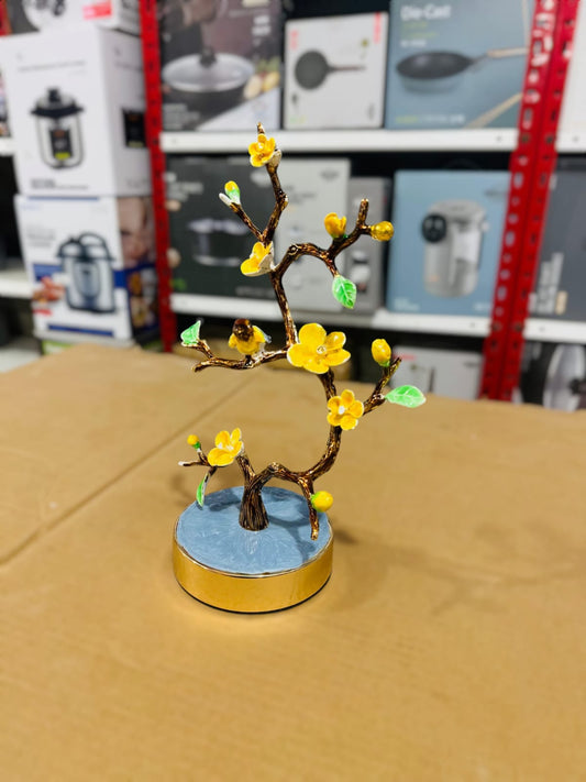 Apricot Tree with bird Home Decor Show Piece