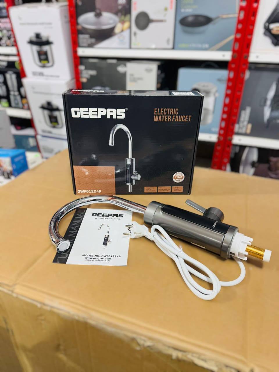 Geepas Electric Water Faucet