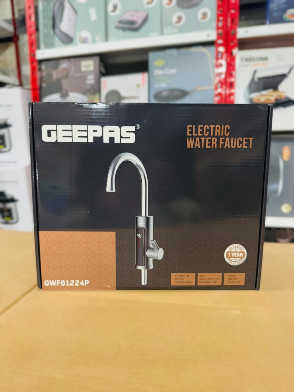 Geepas Electric Water Faucet