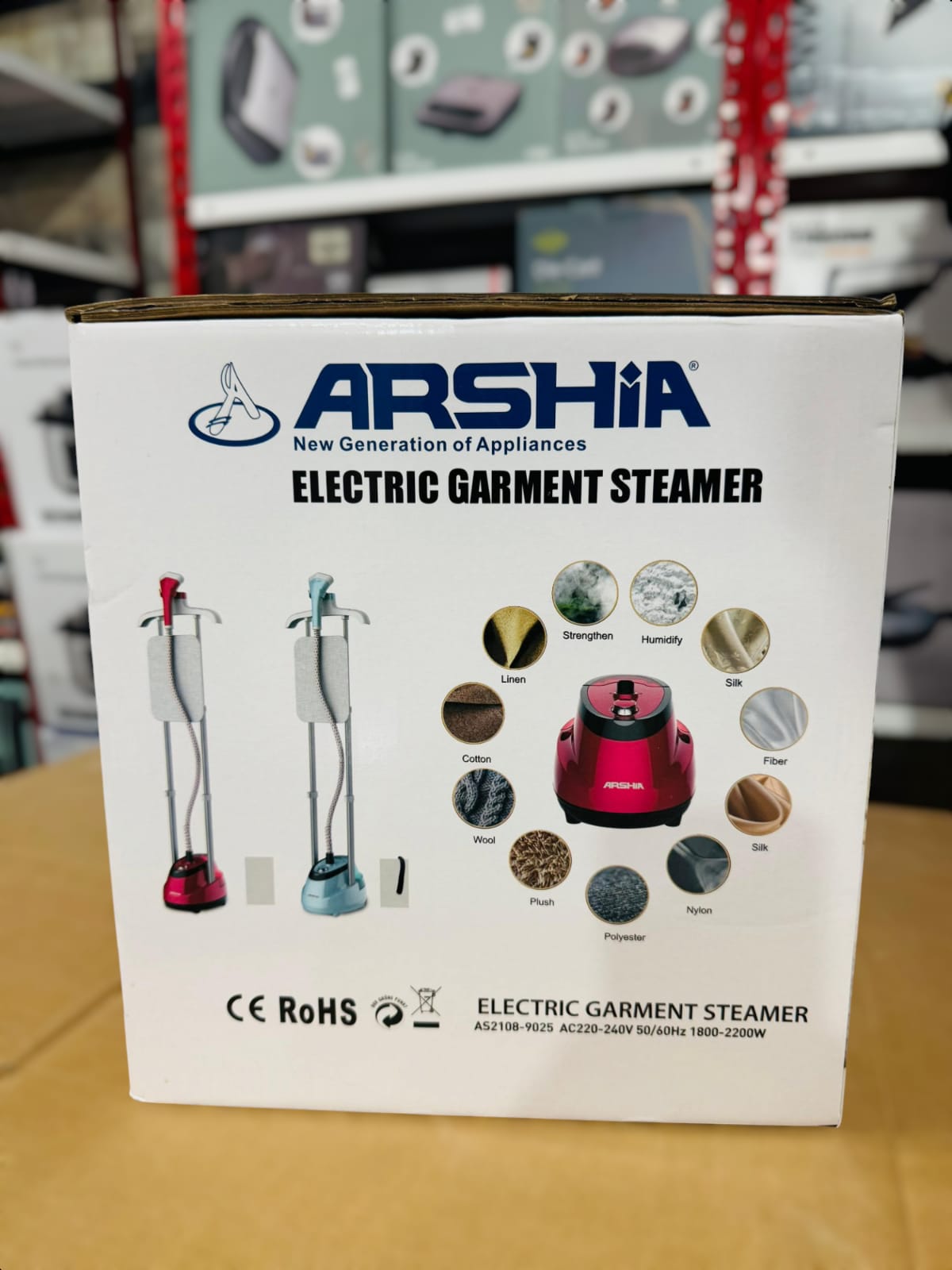 Arshia Electric Garment Steamer AS2108-9025