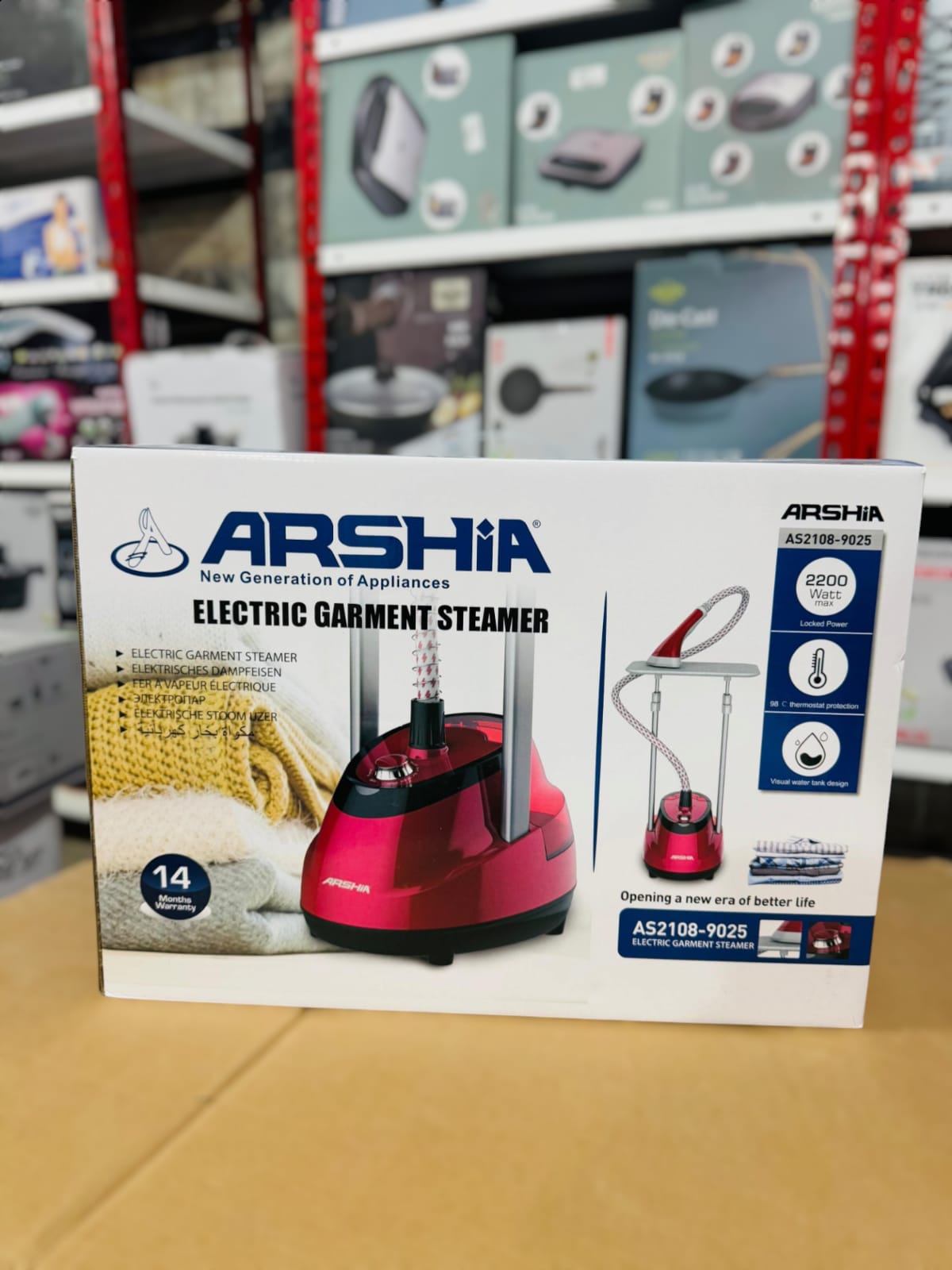 Arshia Electric Garment Steamer AS2108-9025