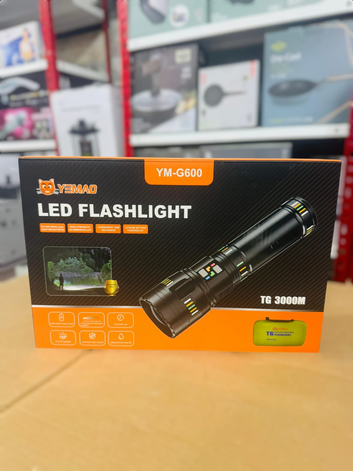 Yemao High Power LED Flashlight