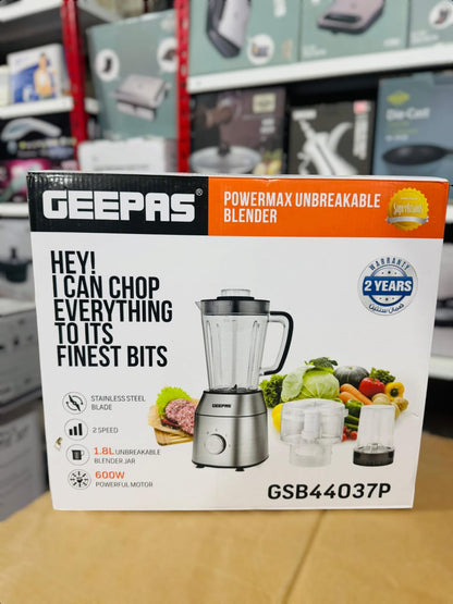 Geepas Powermax Unbreakable 3 in 1 Blender-44037