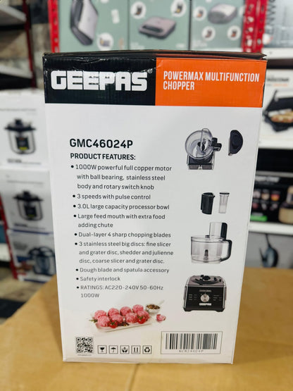 Geepas Powermax Multifunction Chopper-46024