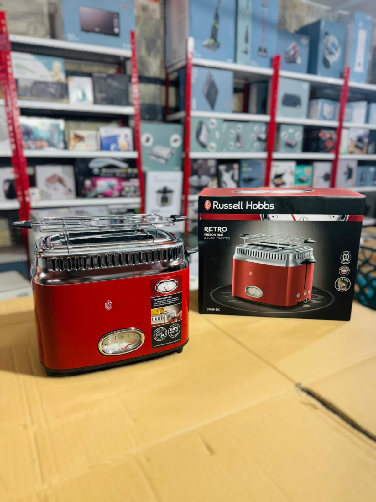 Russell Hobbs Retro 2 Slice Toaster 1100W