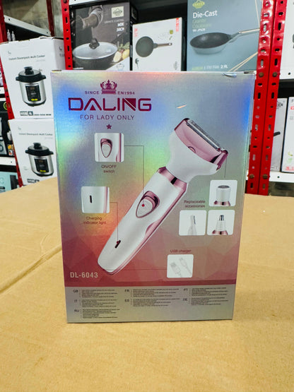 Daling Rechargeable 4 in 1 Ladies Grooming Kit DL-6043