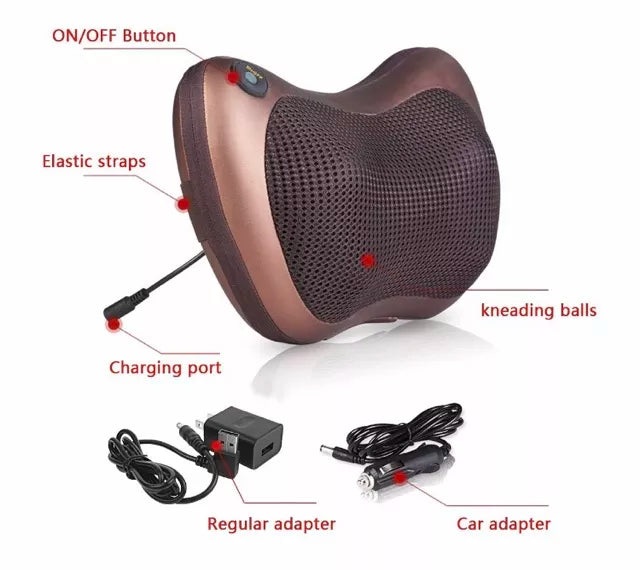 Car & Home Neck Massage Pillow( weak quality)