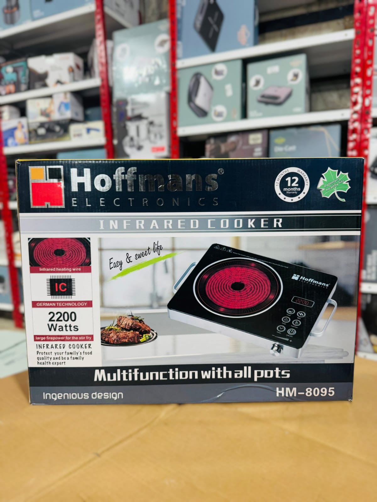 Hoffmans Infrared Electric Stove