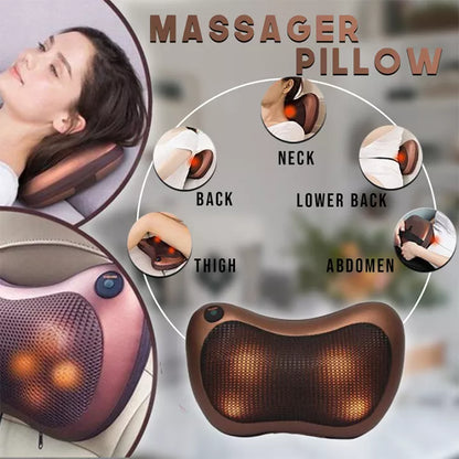 Car & Home Neck Massage Pillow( weak quality)