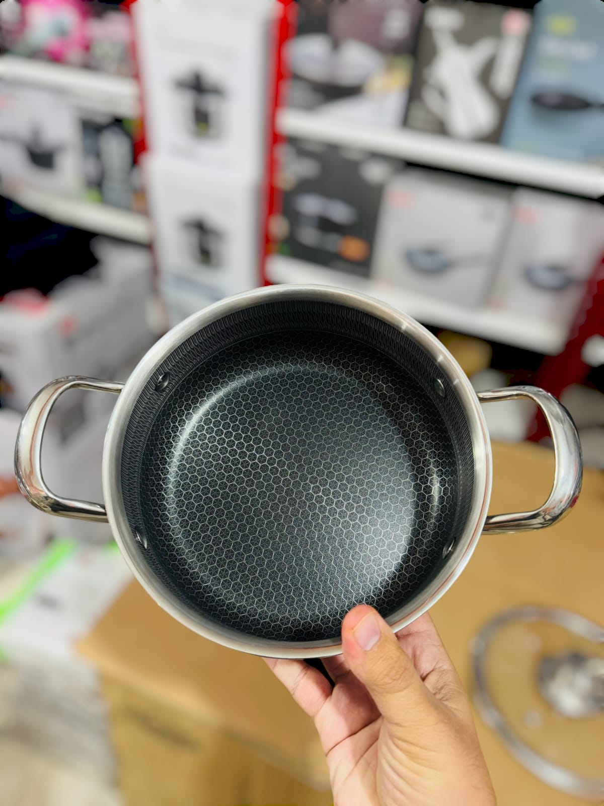 Laser Coated Honeycomb Cookware Set