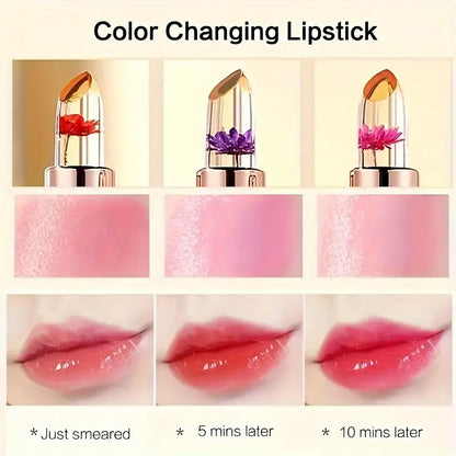 Flower Jelly Lipstick, Color Changing