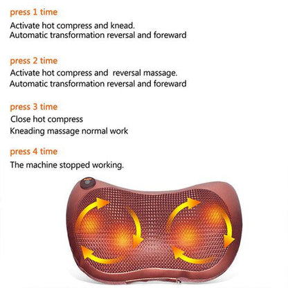 Car & Home Neck Massage Pillow( weak quality)