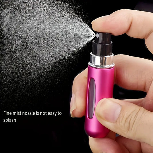 4pcs Mini Portable Perfume Spray Bottles - 5ml Refillable Atomizers,