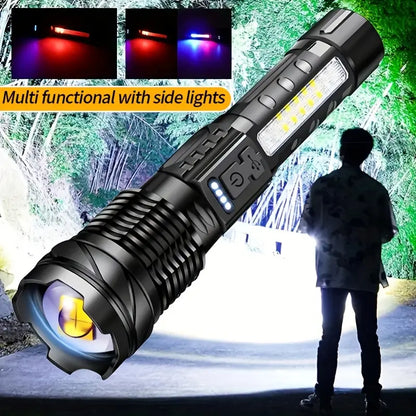 1pc Super Powerful Rechargeable Torch Flood Light